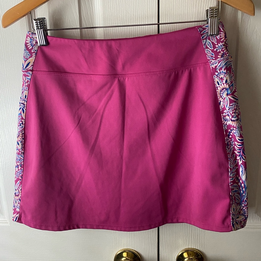 Tommy Bahama Magenta Pink Floral Detail Golf Tennis Pickleball Skort SZ‎ S
